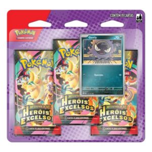 Pokemon Heróis Excelsos Mega Evolução 63 Cartas KIT COM 3PACK
