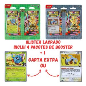 Pokemon Heróis Excelsos Mega Evolução 25 Cartas PACK CINZA