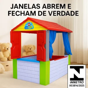 Casinha Para Brincar Menina Mi Casita Colorida Maral