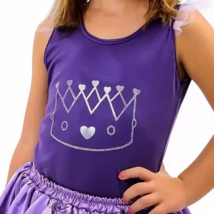 Kit para Fantasia Infantil Princesa Violeta Luxo – Anjo Fantasias F032
