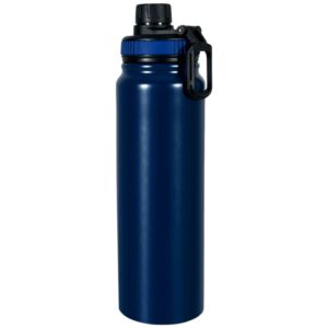 Garrafinha Térmica 700ml Frio Com Isolamento Garrafinha Treinos Azul