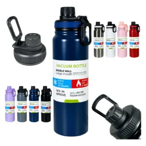 Garrafinha Térmica 700ml Frio Com Isolamento Garrafinha Treinos Azul