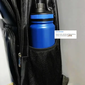 Garrafinha Térmica 700ml Frio Com Isolamento Garrafinha Treinos Azul