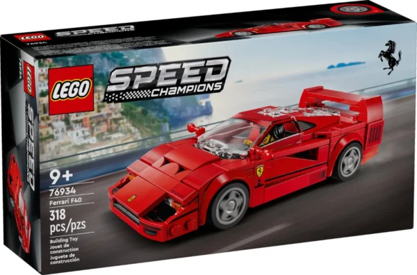 Lego Speed Champions 76934 – Super Carro Ferrari F40
