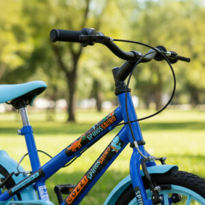 Bicicleta Infantil Aro 16 Colli Spinossauro Rodinha Lateral – Azul