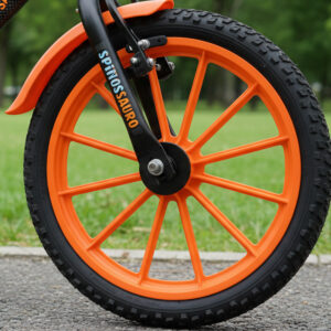Bicicleta Infantil Aro 16 Colli Spinossauro Rodinha Lateral – Preto Fosco
