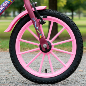 Bicicleta Infantil Aro 16 Colli Aurora Rodinhas E Cestinhas – Roxo Perolizado