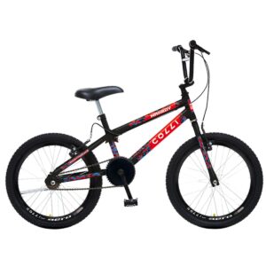 Bicicleta Infantil Colli Max Boy Cross Aro 20 Modelos Bmx – Preto Fosco