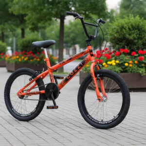 Bicicleta Infantil Colli Max Boy Cross Aro 20 Modelos Bmx – Laranja Neon