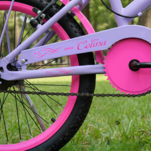 Bicicleta Infantil Colli Celina Aro 20 Cestinha E Bagageiro – Lilás