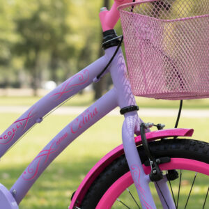 Bicicleta Infantil Colli Celina Aro 20 Cestinha E Bagageiro – Lilás