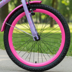 Bicicleta Infantil Colli Celina Aro 20 Cestinha E Bagageiro – Lilás