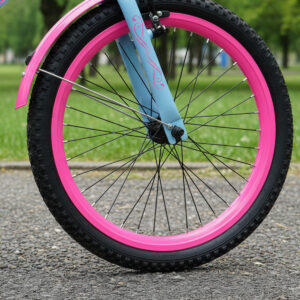 Bicicleta Infantil Colli Celina Aro 20 Cestinha E Bagageiro – Azul Champanhe
