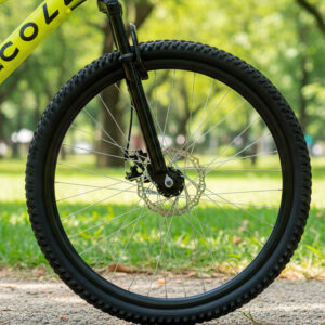 Bicicleta Aro 26 Colli 21v EXCLUSIVA Gps Freio A Disco E Suspensão – Amarelo Neon
