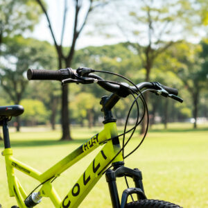 Bicicleta Aro 26 Colli 21v EXCLUSIVA Gps Freio A Disco E Suspensão – Amarelo Neon