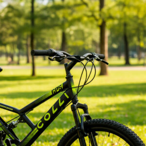 Bicicleta Aro 26 Colli 21v EXCLUSIVA Gps Freio A Disco E Suspensão – Preto Fosco/ Amarelo Neon