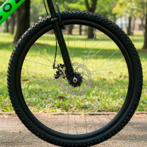 Bicicleta Aro 26 Colli 21v EXCLUSIVA Gps Freio A Disco E Suspensão – Verde Neon