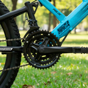 Bicicleta Aro 26 Colli 21v EXCLUSIVA Gps Freio A Disco E Suspensão – Azul Champanhe