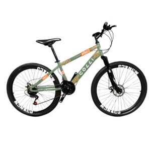 Bicicleta Aro 26 Colli Monaco 21v Freio A Disco E Suspensão – Verde Militar