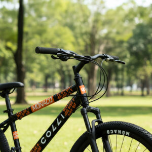 Bicicleta Aro 26 Colli Mônaco 21v Freio A Disco E Suspensão – Preto Fosco