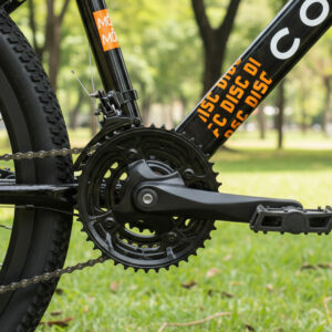 Bicicleta Aro 26 Colli Mônaco 21v Freio A Disco E Suspensão – Preto Fosco