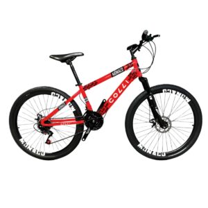 Bicicleta Aro 26 Colli Mônaco 21v Freio A Disco E Suspensão – Vermelho