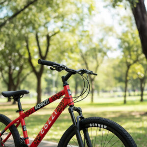 Bicicleta Aro 26 Colli Mônaco 21v Freio A Disco E Suspensão – Vermelho