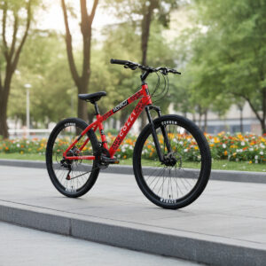 Bicicleta Aro 26 Colli Mônaco 21v Freio A Disco E Suspensão – Vermelho