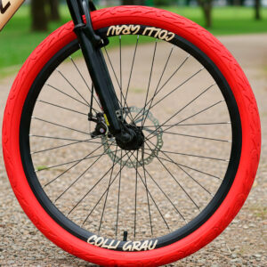 Bicicleta Aro 26 Colli Grau 21V Freio A Disco E Suspensão – Bege