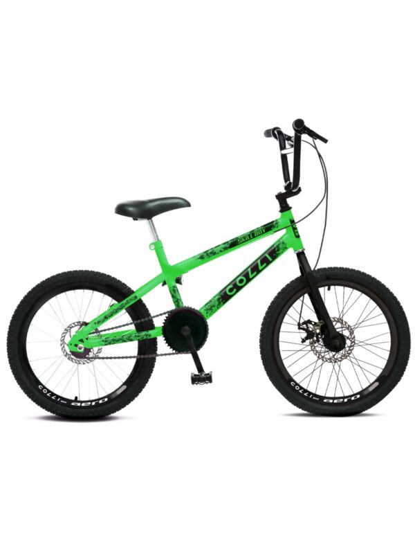 Bicicleta Aro 20 Colli Skill Boy Freio A Disco Infantil – Verde Neon