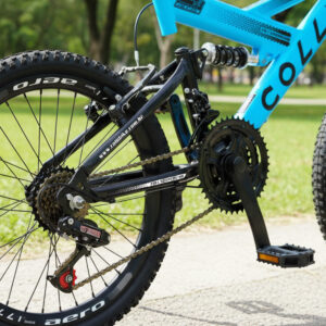 Bicicleta Aro 20 Colli Gps 21 Marchas Dupla Suspensão – Azul Champanhe