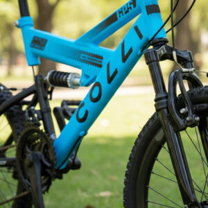Bicicleta Aro 20 Colli Gps 21 Marchas Dupla Suspensão – Azul Champanhe