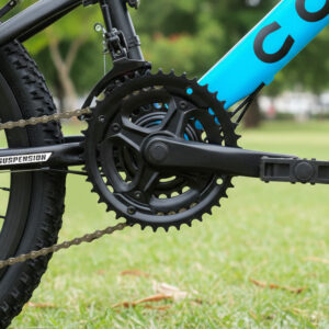Bicicleta Aro 20 Colli Gps 21 Marchas Dupla Suspensão – Azul Champanhe