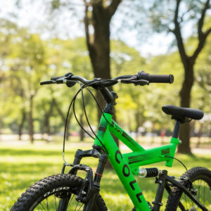 Bicicleta Aro 20 Colli Gps 21 Marchas Dupla Suspensão – Verde Neon