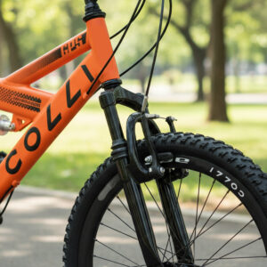 Bicicleta Aro 20 Colli Gps 21 Marchas Dupla Suspensão – Laranja Neon