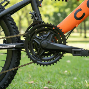Bicicleta Aro 20 Colli Gps 21 Marchas Dupla Suspensão – Laranja Neon