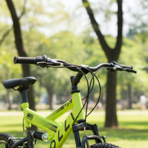 Bicicleta Aro 20 Colli Gps 21 Marchas Dupla Suspensão – Amarelo Neon