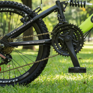 Bicicleta Aro 20 Colli Gps 21 Marchas Dupla Suspensão – Amarelo Neon