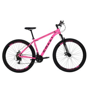 Bicicleta Aro 29 Colli Toronto Shimano 21v Freio A Disco – Rosa Neon