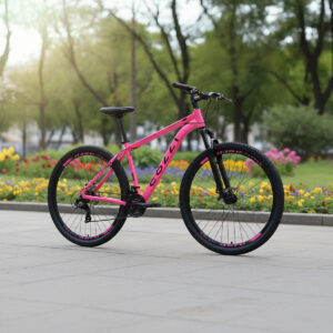 Bicicleta Aro 29 Colli Toronto Shimano 21v Freio A Disco – Rosa Neon