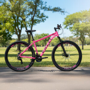 Bicicleta Aro 29 Colli Toronto Shimano 21v Freio A Disco – Rosa Neon