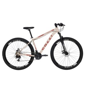 Bicicleta Aro 29 Colli Toronto Shimano 21v Freio A Disco – Bege Retro