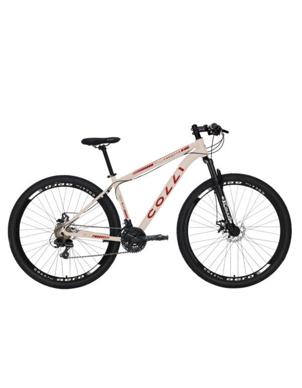 Bicicleta Aro 29 Colli Toronto Shimano 21v Freio A Disco – Bege Retro