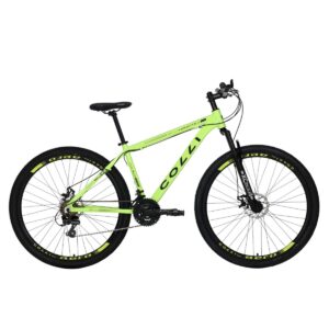 Bicicleta Aro 29 Colli Toronto Shimano 21v Freio A Disco – Amarelo Neon