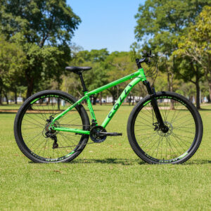 Bicicleta Aro 29 Colli Toronto Shimano 21v Freio A Disco – Verde Neon