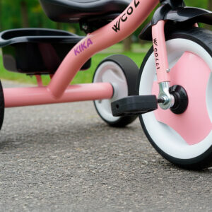 Triciclo Infantil Colli Aro 12 Com Cesto Duplo Kika Rosa
