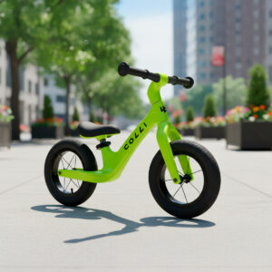 Bicicleta De Equilíbrio Infantil Colli Pitukinha Aro 12 – Amarelo Neon
