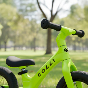Bicicleta De Equilíbrio Infantil Colli Pitukinha Aro 12 – Amarelo Neon