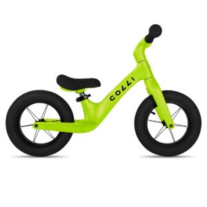 Bicicleta De Equilíbrio Infantil Colli Pitukinha Aro 12 – Amarelo Neon