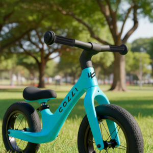 Bicicleta De Equilíbrio Infantil Colli Pitukinha Aro 12 – Azul Champanhe